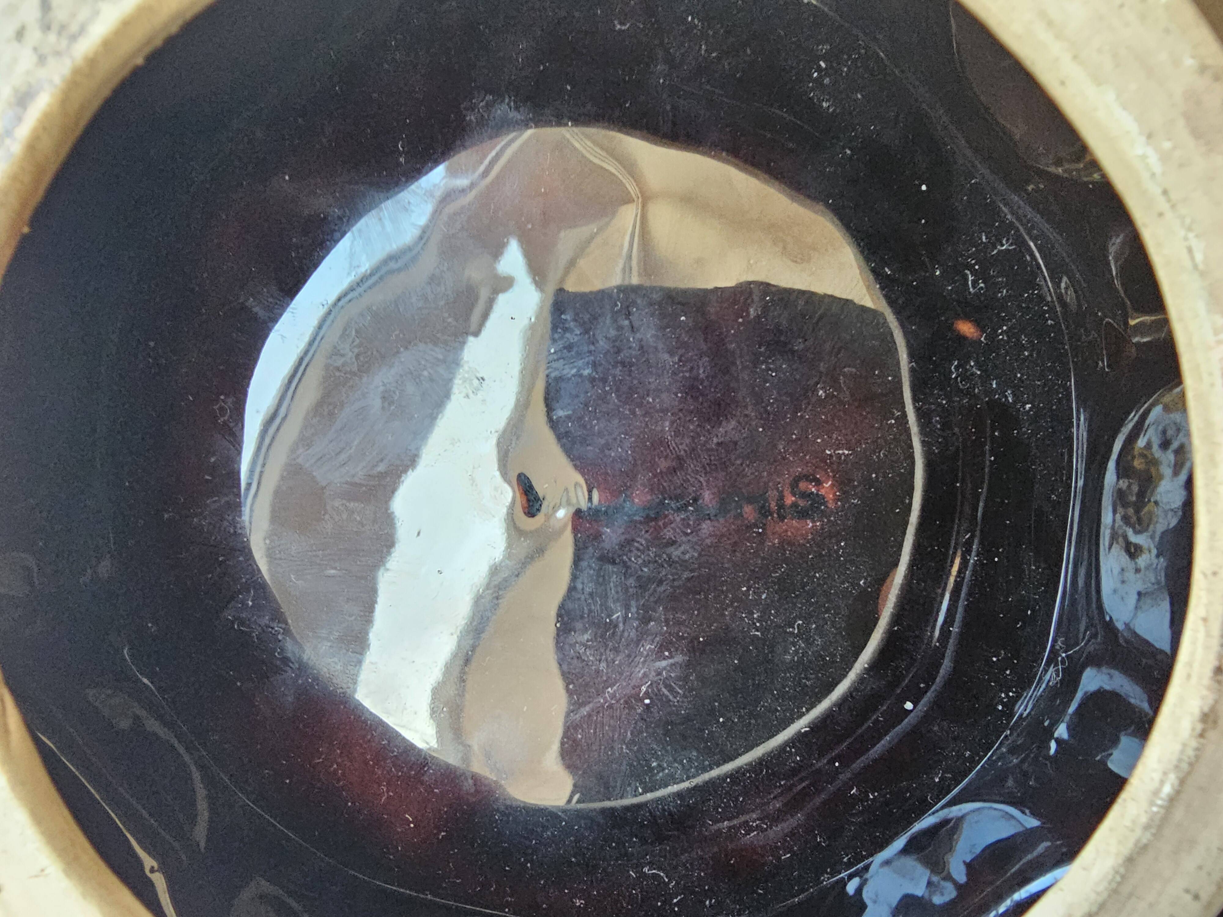 Ashtray dish ceramic Vallauris