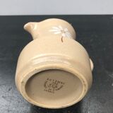 Former pitcher st amand model automne ceramics beige decor vintage flowers