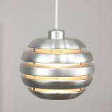 Vintage Italian Aluminum Beehive Pendant Lamp, 80s
