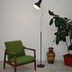 Adjustable anthracite floor lamp 1716 by Josef Hurka for Napako