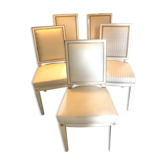 Lot de 5 chaises