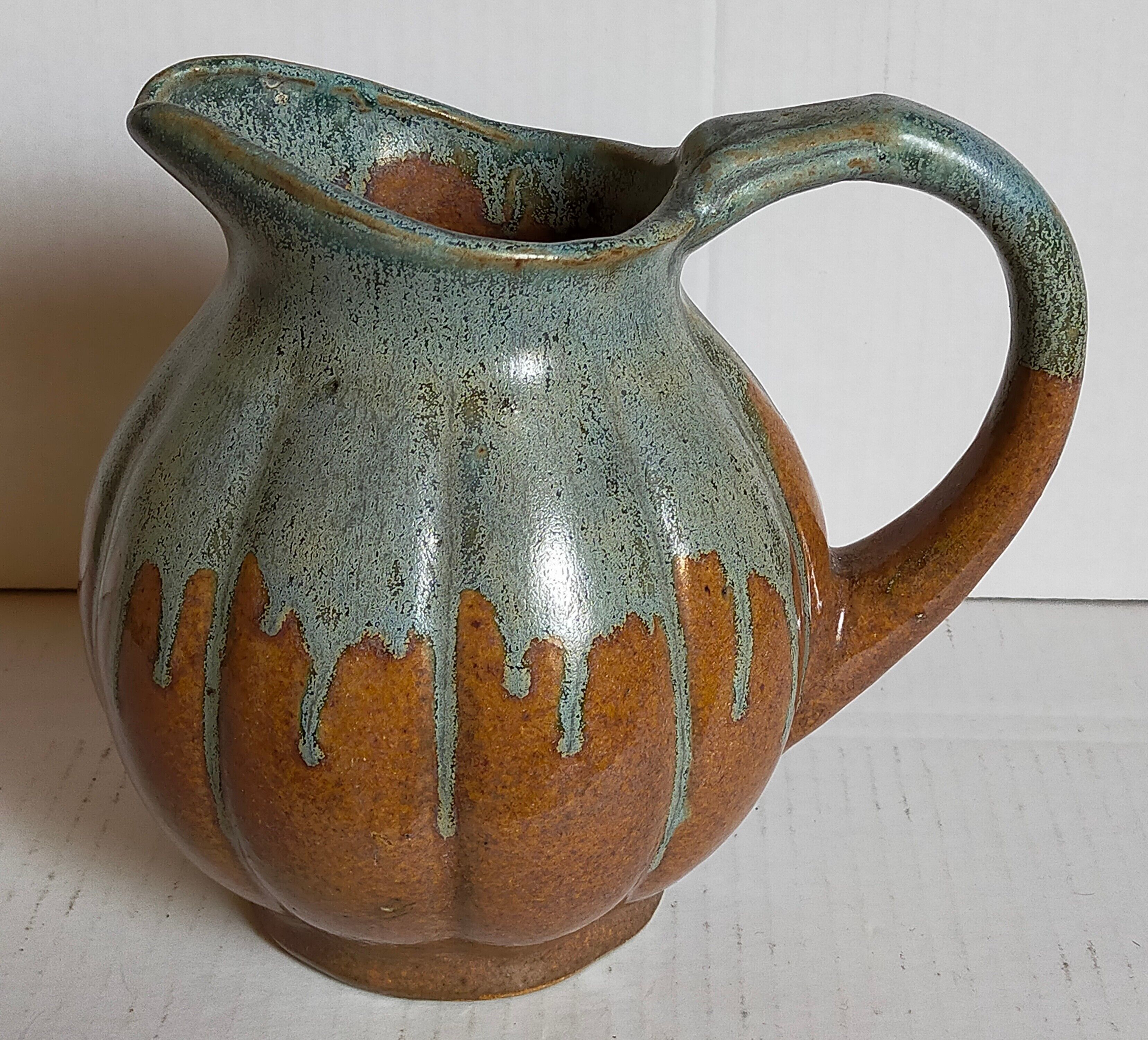 Pichet en grès émaillé Art-nouveau début XXème