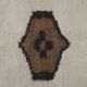 Vintage Turkish Oushak Rug Handwoven 142x213 cm