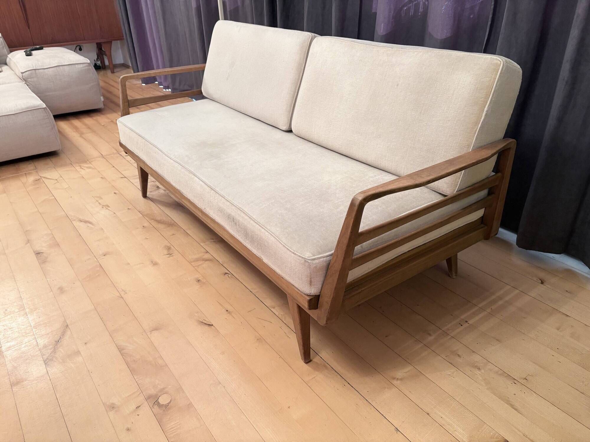 Stella sofa designed by Wilhelm Knoll, Knoll Antimott, Germany, 1950s.