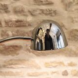 Chrome metal desk lamp, Brilliant edition.