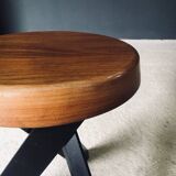 Modernist S31 Stool by Pierre Chapo, France, 1970s