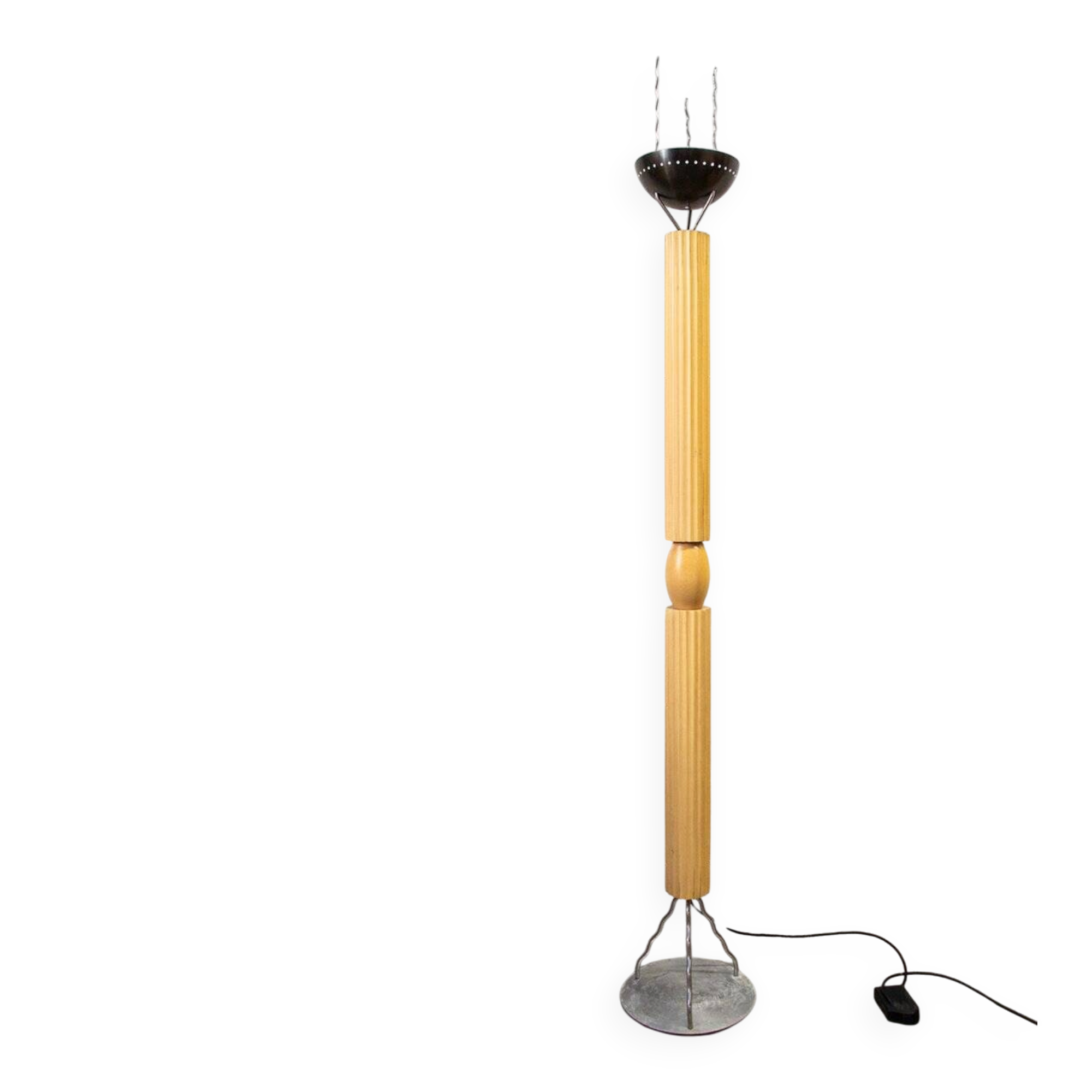Halogen floor lamp by Ugo La Pietra for Abitare Il Tempo for Lumi, 1980s.