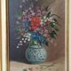 Still life with bouquet of flowers