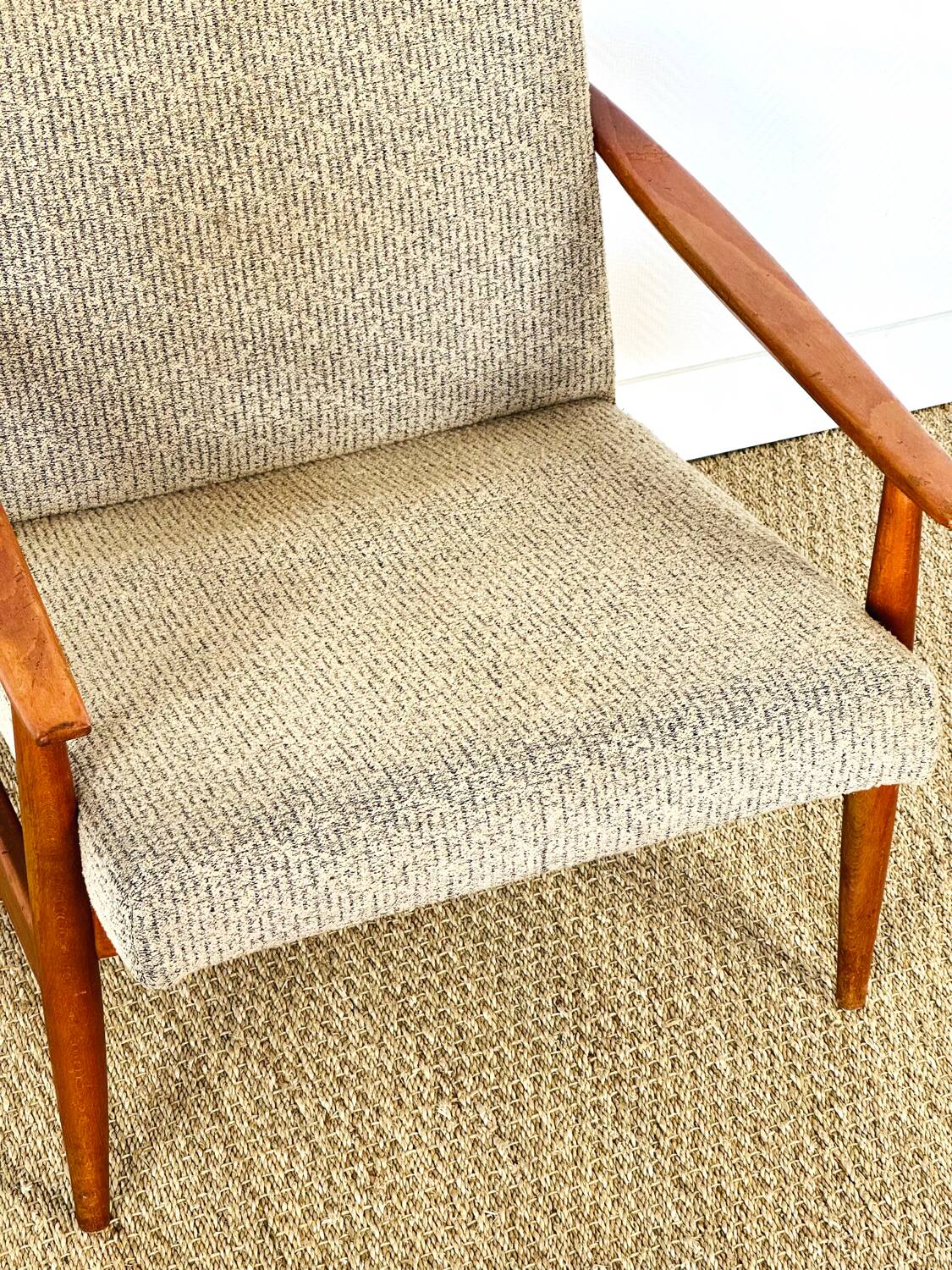 Scandinavian teak armchair 1960