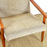 Scandinavian teak armchair 1960