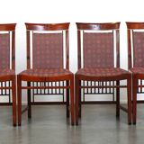 Set of four luxurious Schuitema dining chairs from the Decoforma series