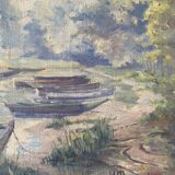 Signed landscape from 1925