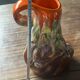 Vintage Vallauris Glazed Ceramic Pitcher, 30 cm High