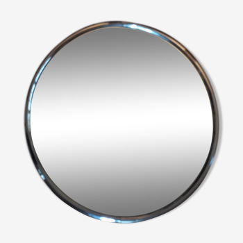 Round mirror vintage 60x60cm