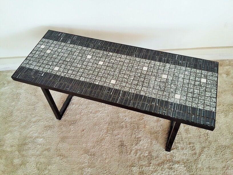 Table basse céramique années 50