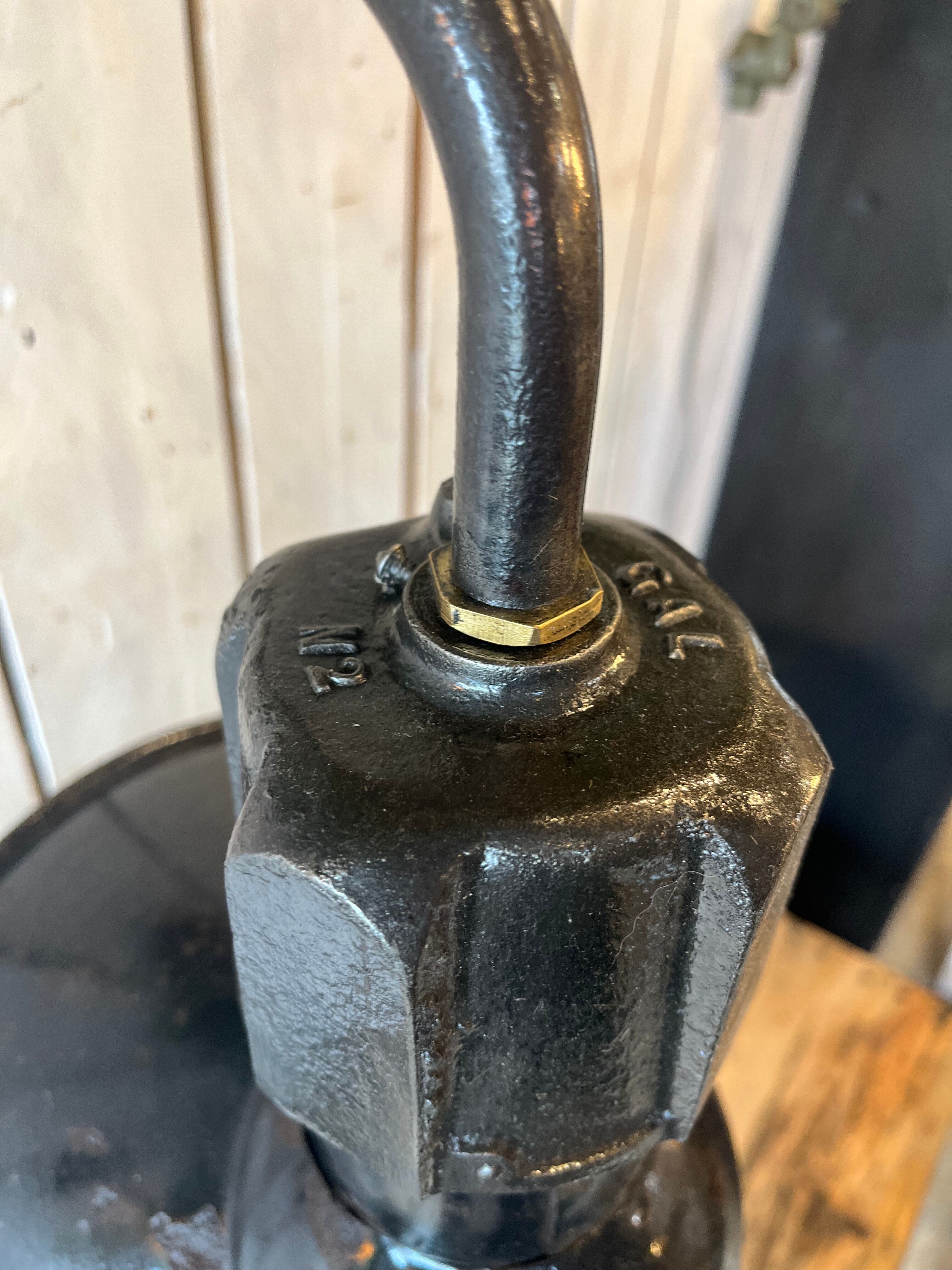 Old pair of gal lamps