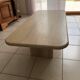 Table basse en travertin