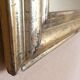 Golden mirror rounded edge 108x71cm