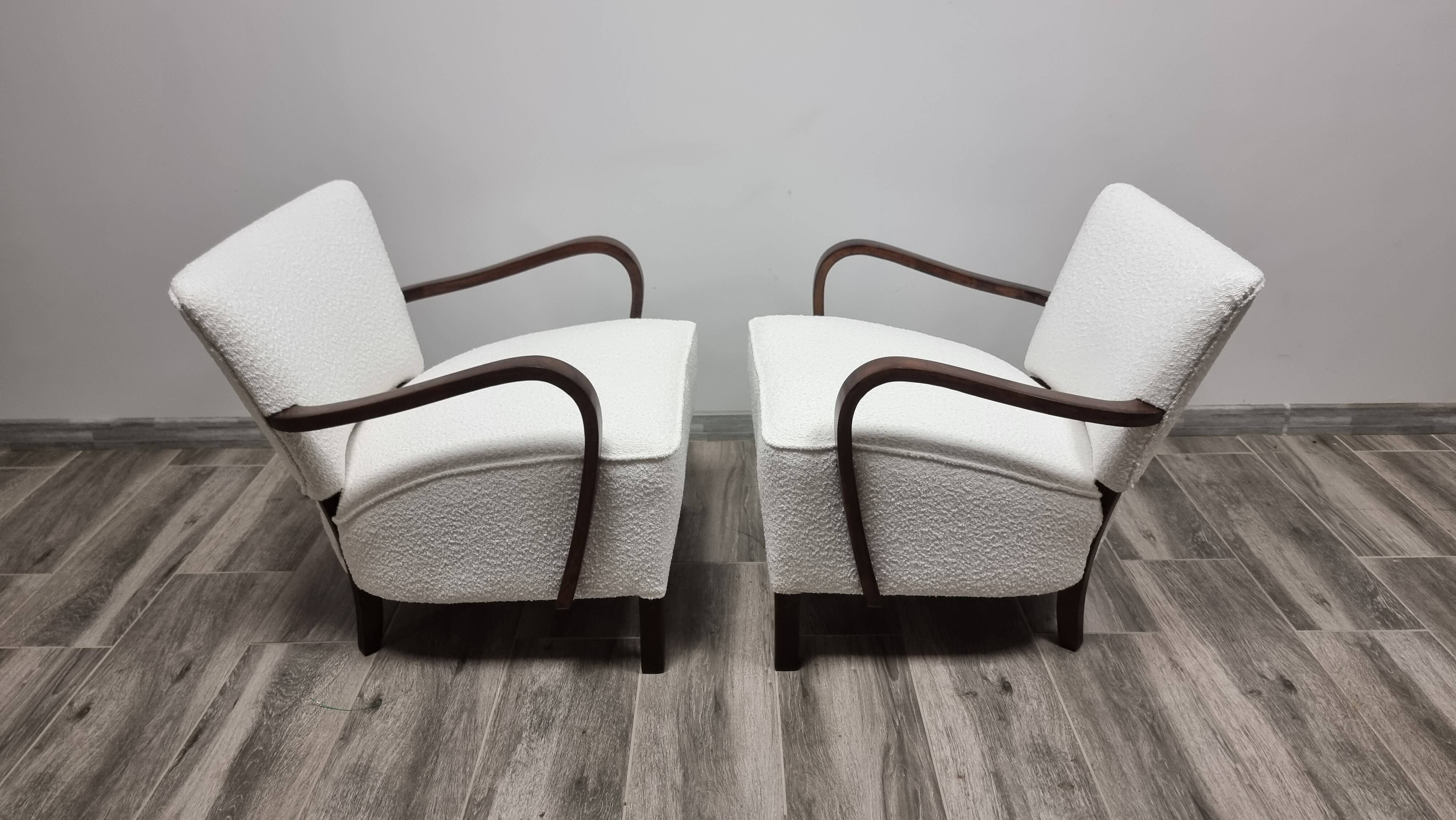 Armchairs by Jindřich Halabala, 1950s, Set of 2