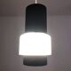 Vintage pendant lamp 1950 Louis Kalff Philips opaline - 33 cm