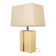 Tommaso Barbi Italian Rationalist Parchment and Metal Geometric Table Lamp