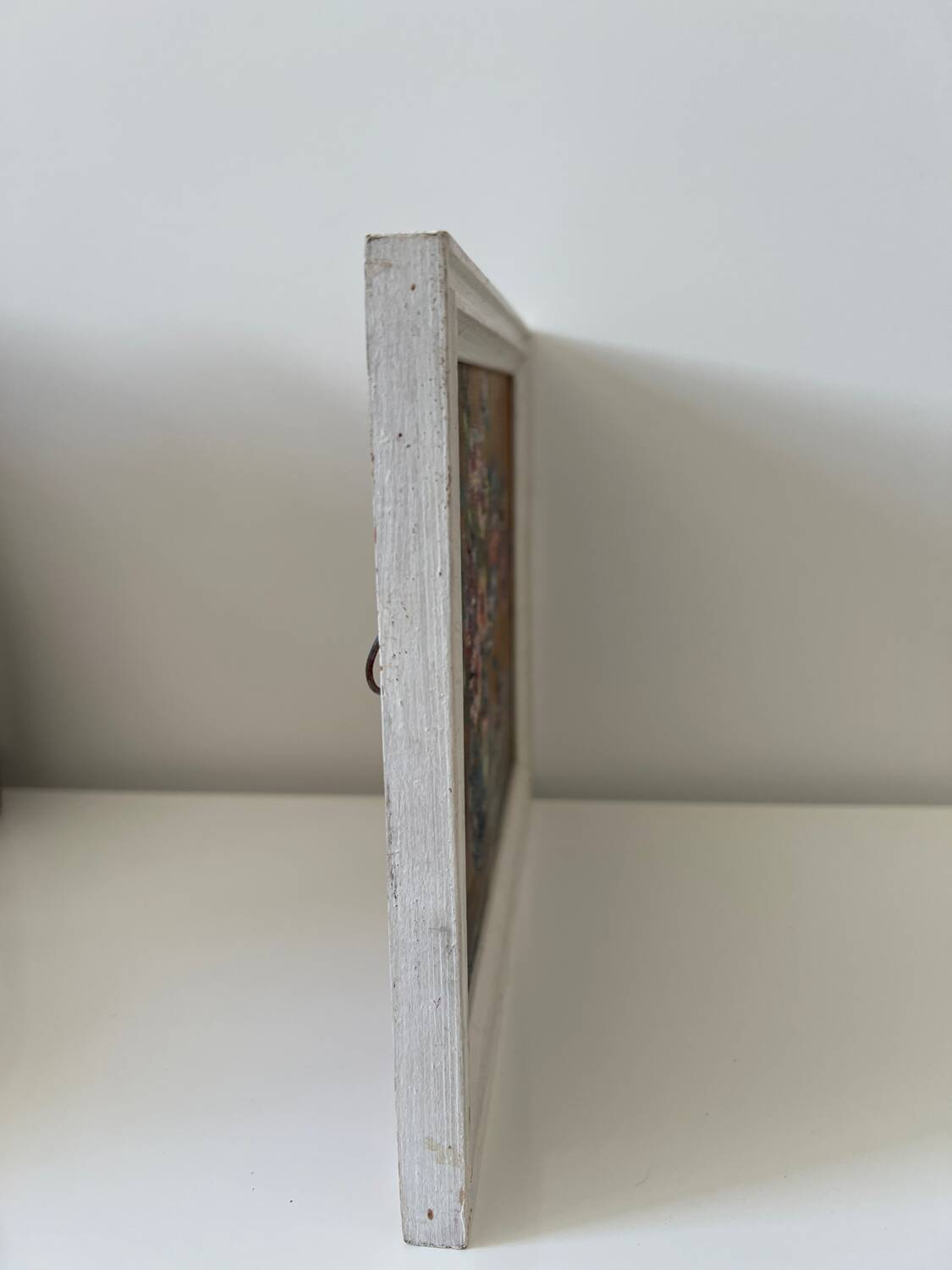 Oil painting on wood