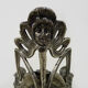 Silver bronze planter Art Nouveau era