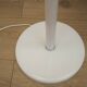 White metal floor lamp, Danish Modern, 1970s