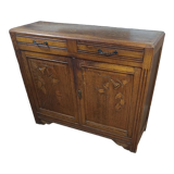 Low wooden sideboard