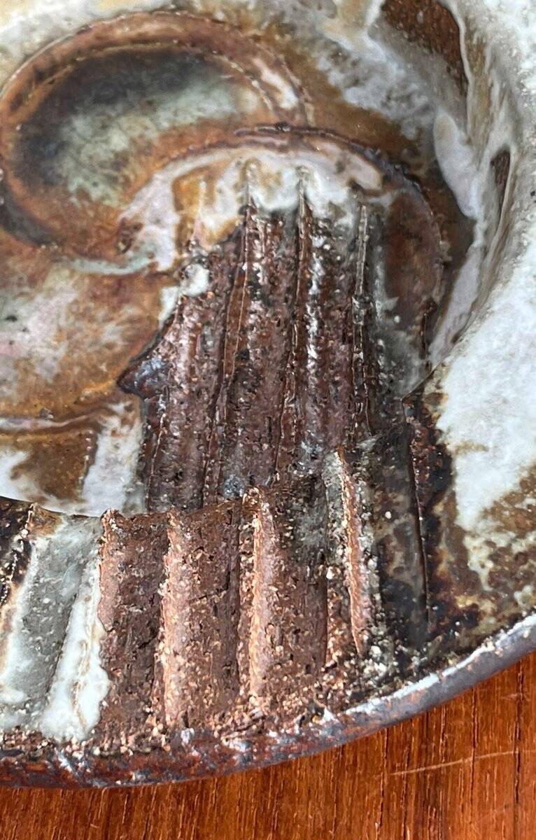 Bowl in studio pottery from mid-century Danish by Aksel Larsen for Axella, 1960s.