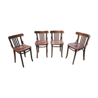 Lot de 4 chaises bistrot