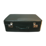 Dark green suitcase