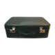 Dark green suitcase