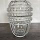 Val Saint Lambert crystal Art Deco cut vase