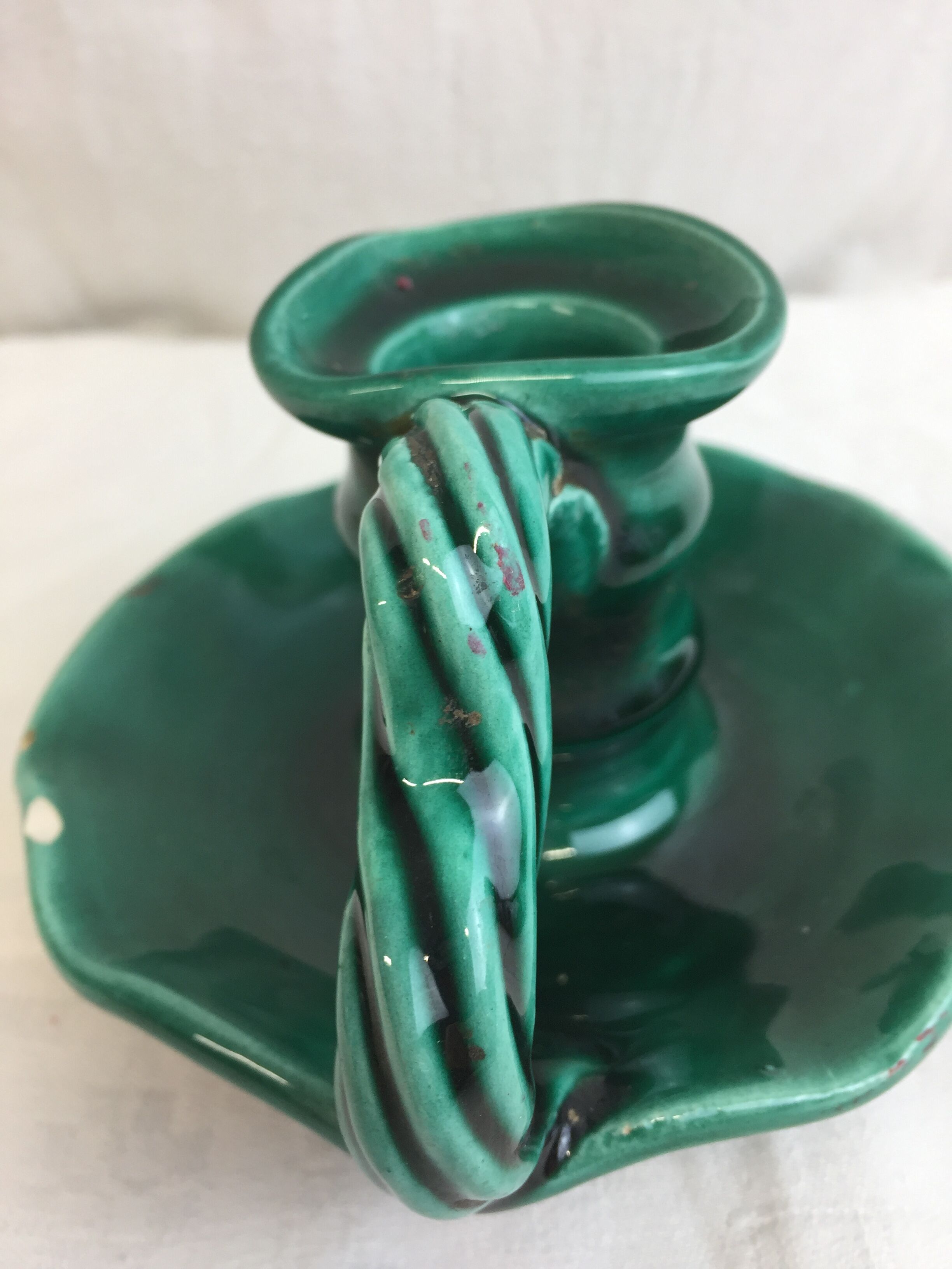 Candlestick or old cellar rack, handcrafted, made in France, Salin