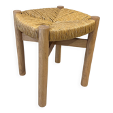 Meribel" stool by Charlotte Perriand circa 1960.