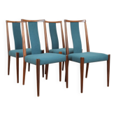Mid-Century Danish Teak Dining Chairs, 1960s, Set of 4