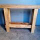 Brutalist console 120 cm solid wood
