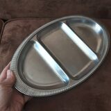 Metal compartment dish