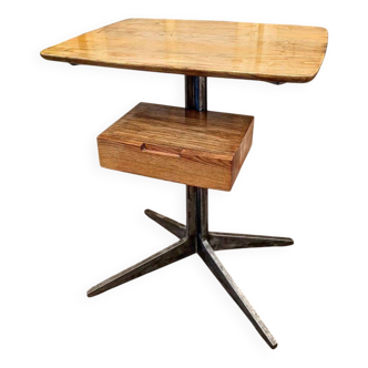 Wood and metal console