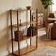 Rare Napoleon III Style Bamboo Wall Shelf - 19th Century