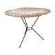 Table tripode en rotin