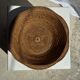 Handcrafted Indonesian rattan flower-shaped basket D26 H8