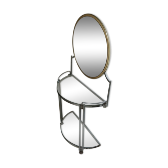 Glass dressing table