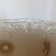 Wall coat rack in transparent plexiglass 3 hooks. 1980