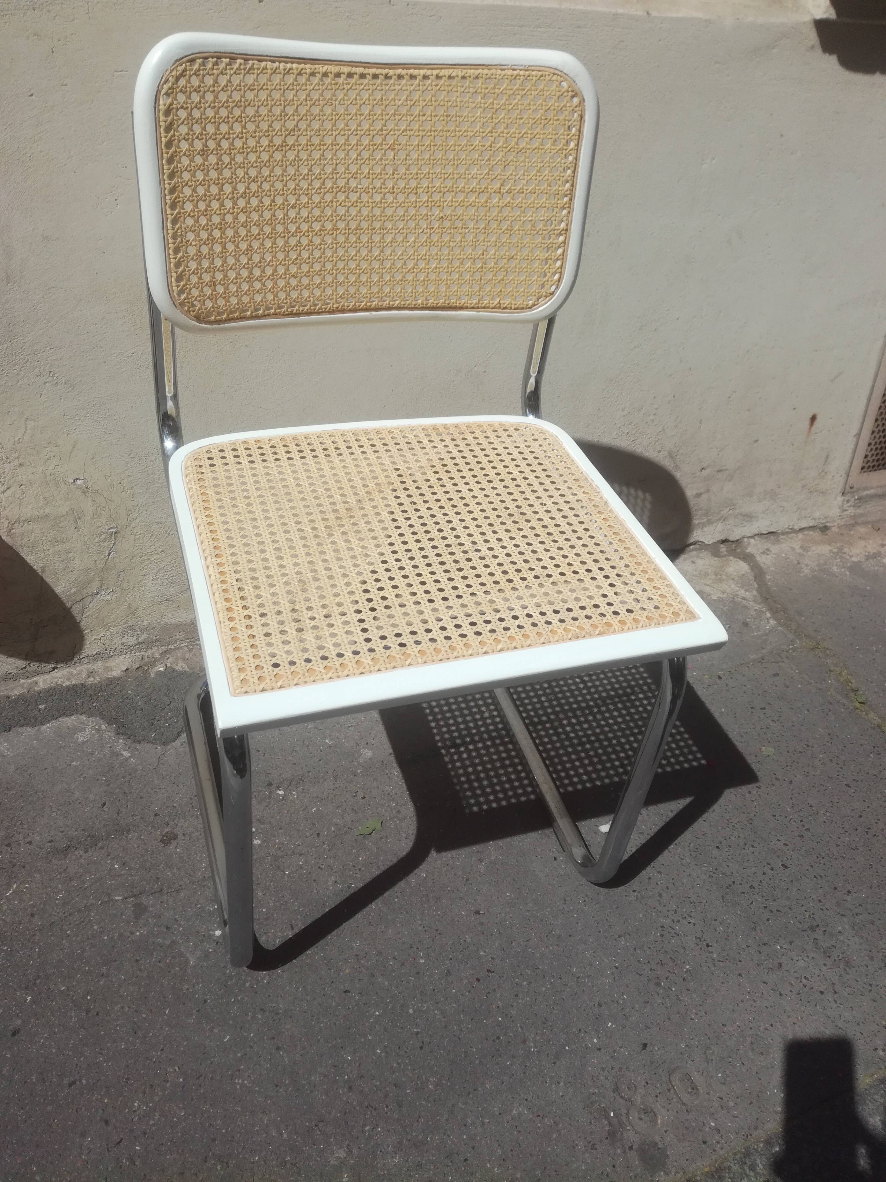 Cesca chair designed by Marcel Breuer