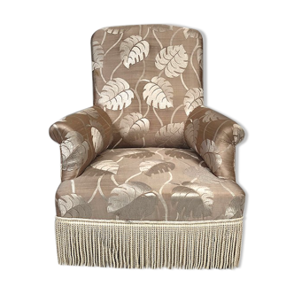 Armchair Napoleon III era, recent trim