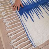 Tapis zèbre azul 90x150cm