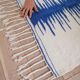 Tapis zèbre azul 90x150cm