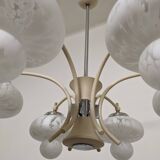 Space age Sputnik chandelier with 6 lights, 50s-60s